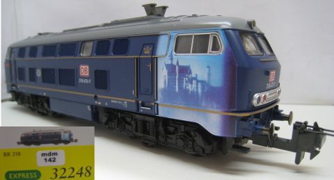 Trix Express 32248 BR 218 König Ludwig (mdm142) NUR 2003 TOP/OV