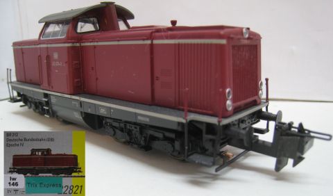 TI/TE 22821 BR 212 074-9 rot Ep IV (lw147) mit allen Papieren, TOP/OV