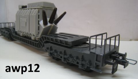 Trix Express 20/121T, 497, 3497 Trafotransport (awp12) letzte Version, TRAFO-UNION, o OV