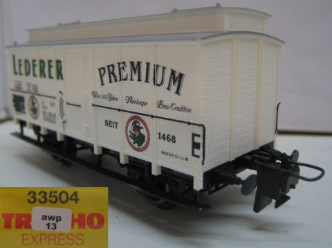 Trix Express 33504 Bierwagen Lederer Bräu Nürnberg (awp13) sehr gut Erhalten in OV.