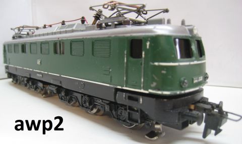 Trix Express 2235 schwere Güterzug Lok E 50 009 2-motorig (awp2) schön Erhalten in OV