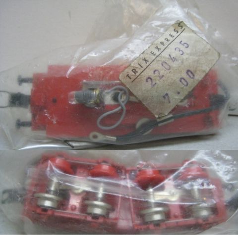 Trix Express 2204 35 Original Ersatzteil Tender Fahrgestell komplett, passend zur BR 01 2204 2222 uä TOP/OV