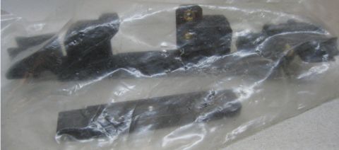 Trix Express 2204 ? Original Ersatzteil  Fahrgestell Rahmen mit Achschabdeckung o. Schrauben TOP/OV