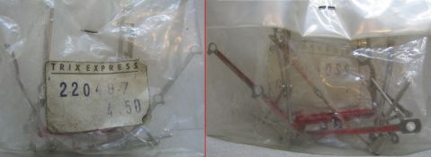 Trix Express 2204 87 Original Ersatzteil Steuerung komplett, o. Schrauben passend zur BR 01 2204 2222 uä TOP/OV