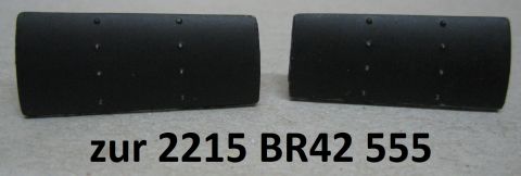 Trix Express 2215 03 Original Ersatzteil 1 Paar Windleitbleche zur 2215 BR 42 555