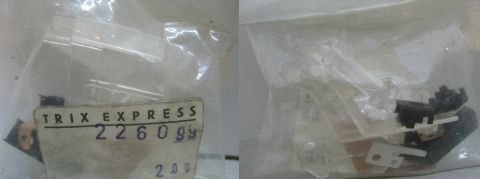 Trix Express 2260 99  Original Kleinteilesatz zur V200 035 2260 Fenster Einsätze, Lichtleiter ua TOP/OV