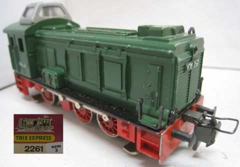 Trix Express 2261 V 36 257 grün (szm3) sehr gut Erhalten OV.