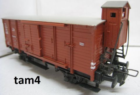 Trix Express 20/118, 420, 3420 ged Güterwagen München m  Brh (tam4) sehr schön Erhalten, o OV