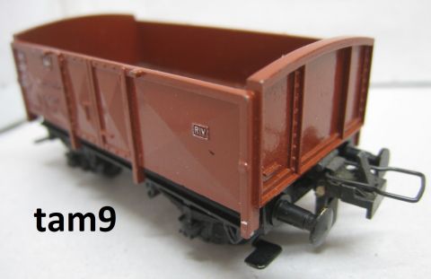 Trix Express 20/86, 412 Hochbordwagen Schwerin (tam9) schön Erhalten, aber