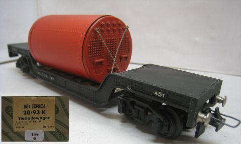 Trix Express 20/93K Weltroll mit rotem Kessel (trh6) schön Erhalten in OV