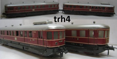 Trix Express 758 Diesel Triebwagen VT 50 001 (trh4) NUR 1953-56 sehr schön Erhalten o OV