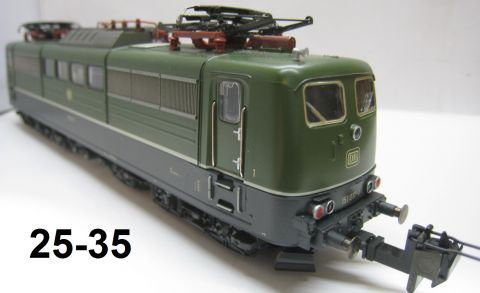 Trix Express 32263 schwere Güterzug Lokomotive BR 151 017-1 grün DB (25-35) sehr gut