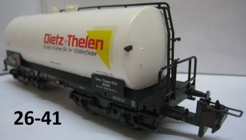 Trix Express 33818 4-A Tankwagen Dietz + Thelen (26-41) nur 1997, o OV