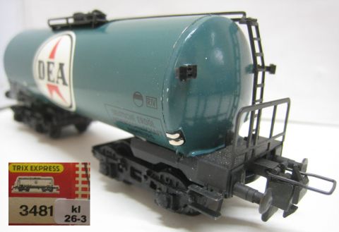 Trix Express 3481 4A Tankwagen DEA (26-3) sehr gut in OV