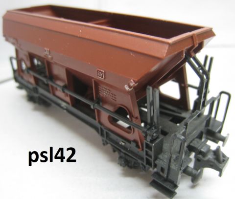 Trix Express 3448 Selbstentladewagen ohne Beladung (psl42) rundum sehr schön Erhalten o OV