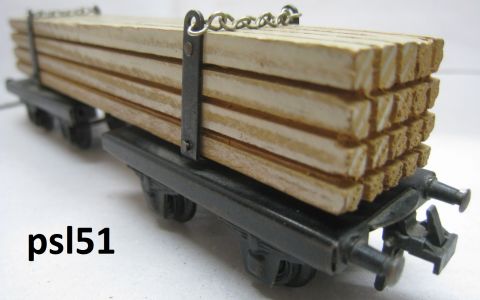 Trix Express 20/158 Langholzwagen (psl51) sehr schön Erhalten o OV
