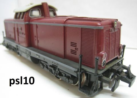 Trix Express 2266 V100 009 2 achsig angetrieben (psl10 ) geprüft rundum schön Erhalten, o OV.