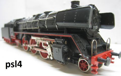 Trix Express 2204 BR 01 001 Schnellzug Dampflok (psl4) geprüft, rundum nur wenige kleine chips sehr schön Erhalten, o OV.