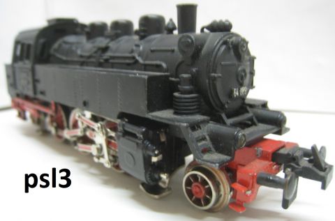 Trix Express 2203 BR64 089 Bubikopf (psl3) geprüft  Gewicht im Führerhaus schön Erhalten, o OV