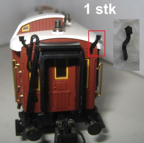 Trix Laternen Halter rechts Original Ersatzteil zu allen Orient Express Wagen 33390-33398