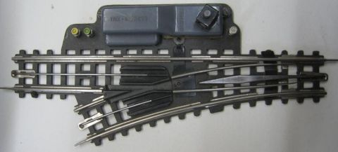 Trix Express 738 4738 elektr. Weiche li 1. Version geprüft, schön Erhalten
