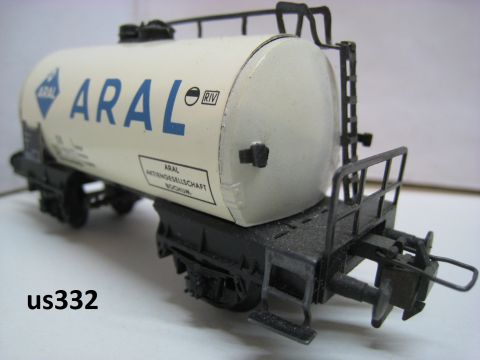 Trix Express 3428 Tankwagen ARAL 2A (us332) weiß sehr gut Erhalten, in OV