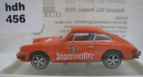 Brekina 16309 Porsche 911 Bj 1976 Jägermeister 1/87 (hdh456) TOP/OV
