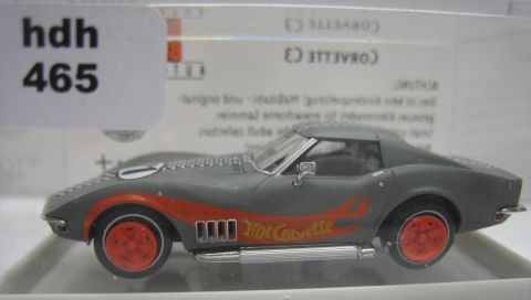 Brekina 19975 Hot Corvette C3 grau Racing 71 1/87 (hdh465) TOP/OV