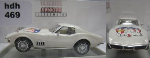 Brekina 19979 Corvette C3 weiß, American Eagle 1/87 (hdh469) TOP/OV