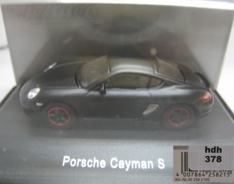 Schuco 1/87 45 258 2100 Porsche Cayman S (hdh378) TOP/OV