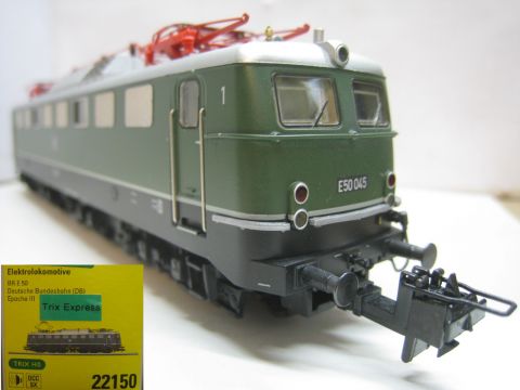 TI/TE 22150 E 50 045 grün der DB, mit Digital - C-Sinus Hochleistungsantrieb, TOP/OV